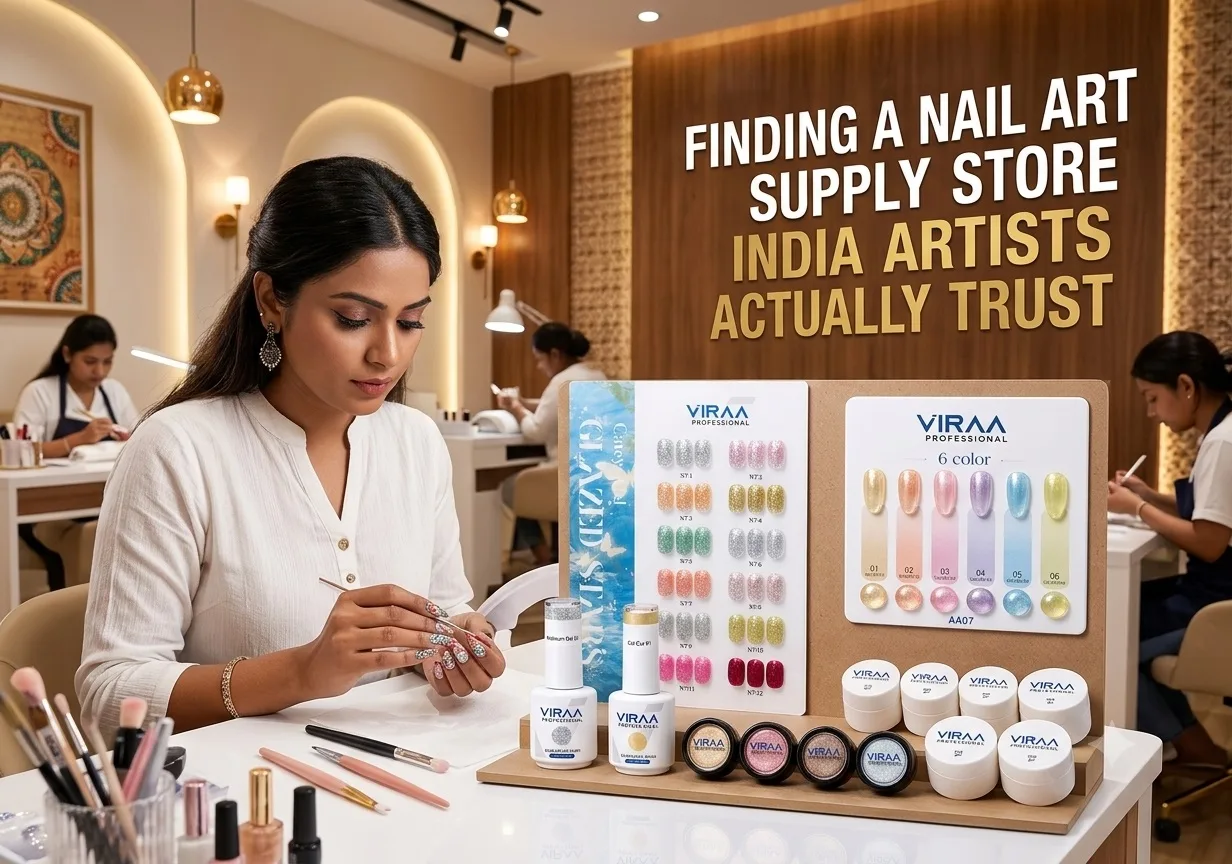 Finding a Nail Art Supply Store India Artists Actually Trust
