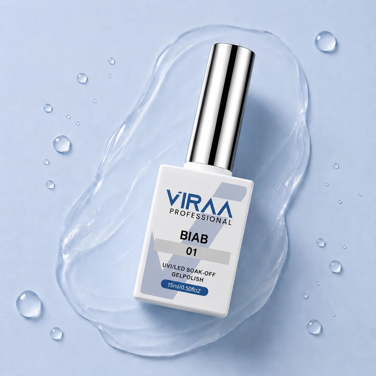 VIRAA Professional BIAB (Builder In A Bottle) in 15mL bottles., 01