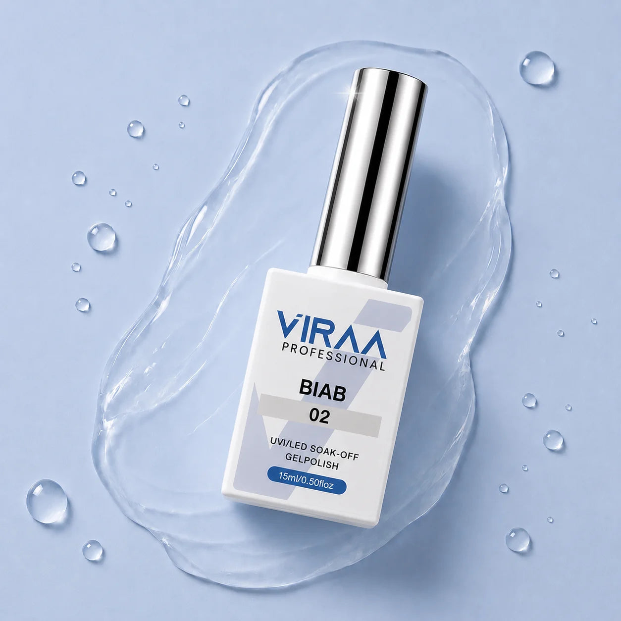 VIRAA Professional BIAB (Builder In A Bottle) in 15mL bottles., 02