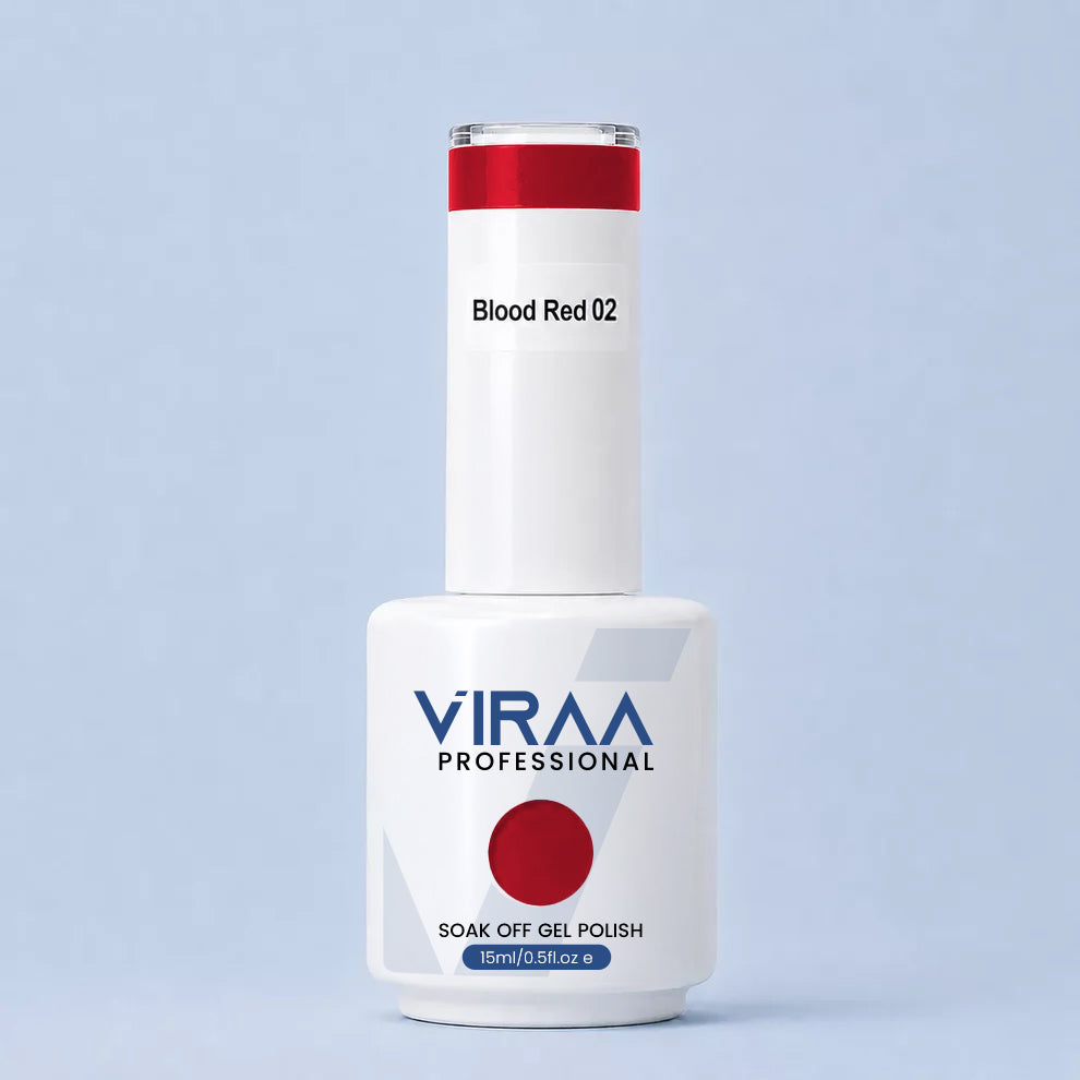 VIRAA Professional Blood Red Collection 15ml in shade 02