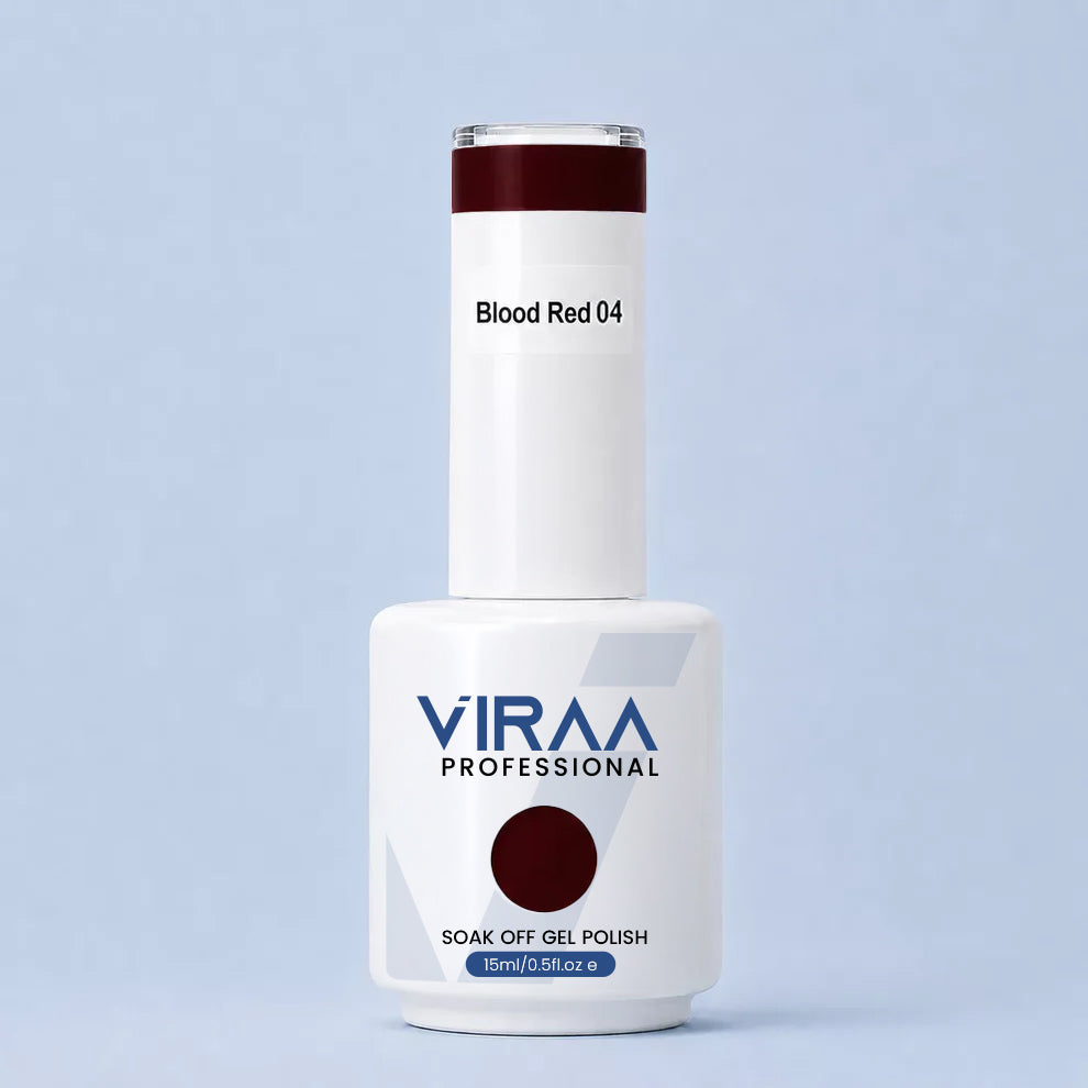 VIRAA Professional Blood Red Collection 15ml in shade 04