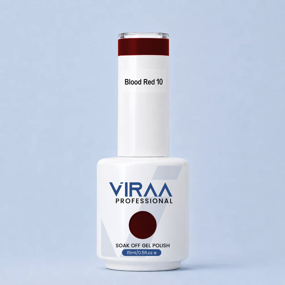 VIRAA Professional Blood Red Collection 15ml in shade 10