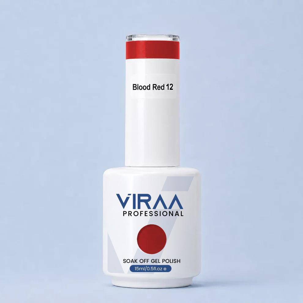 VIRAA Professional Blood Red Collection 15ml in shade 12