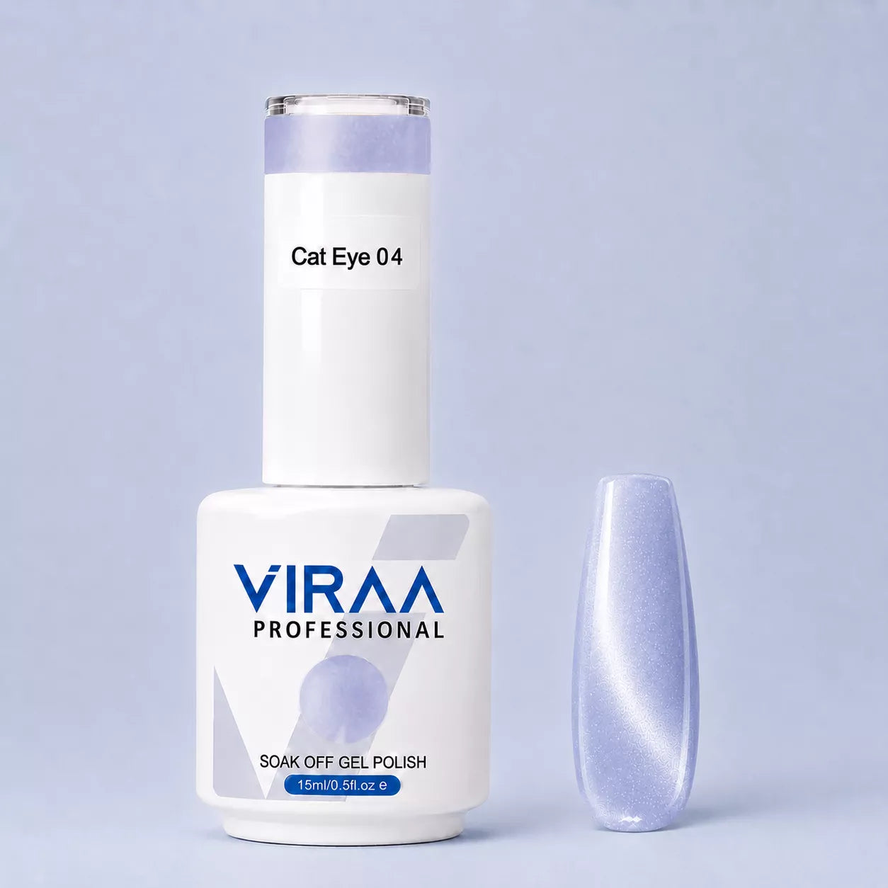 VIRAA Professional Cat Eye Gel Polish 15ml in shade 04