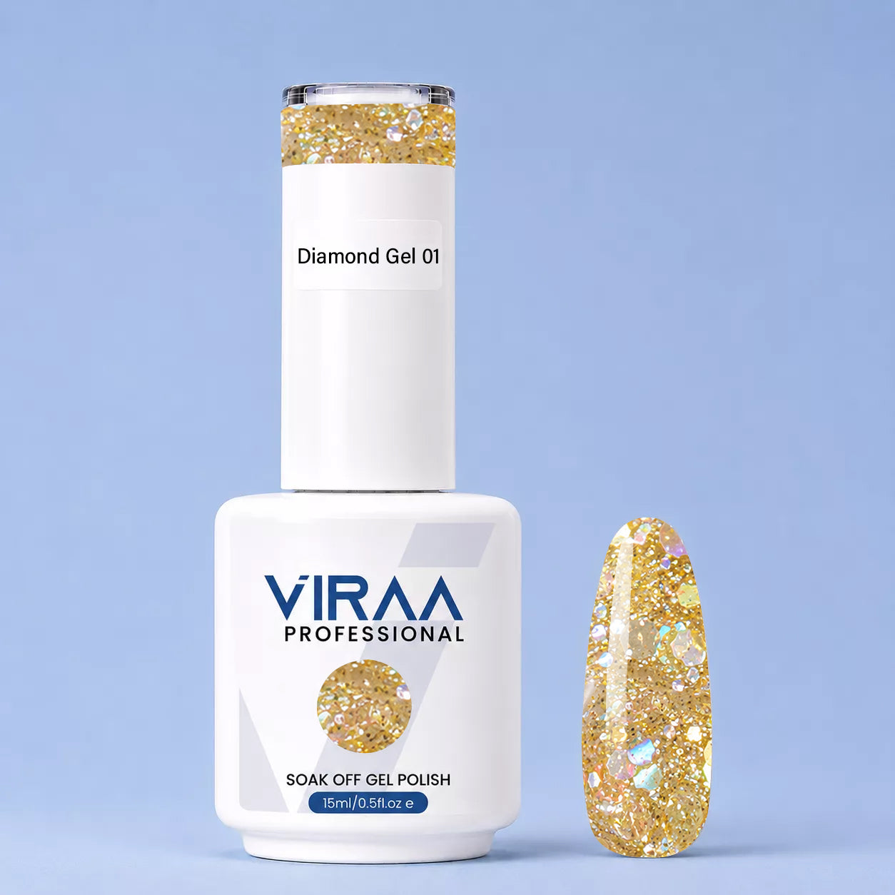 VIRAA Professional Diamond Gel  15ml in shade 01