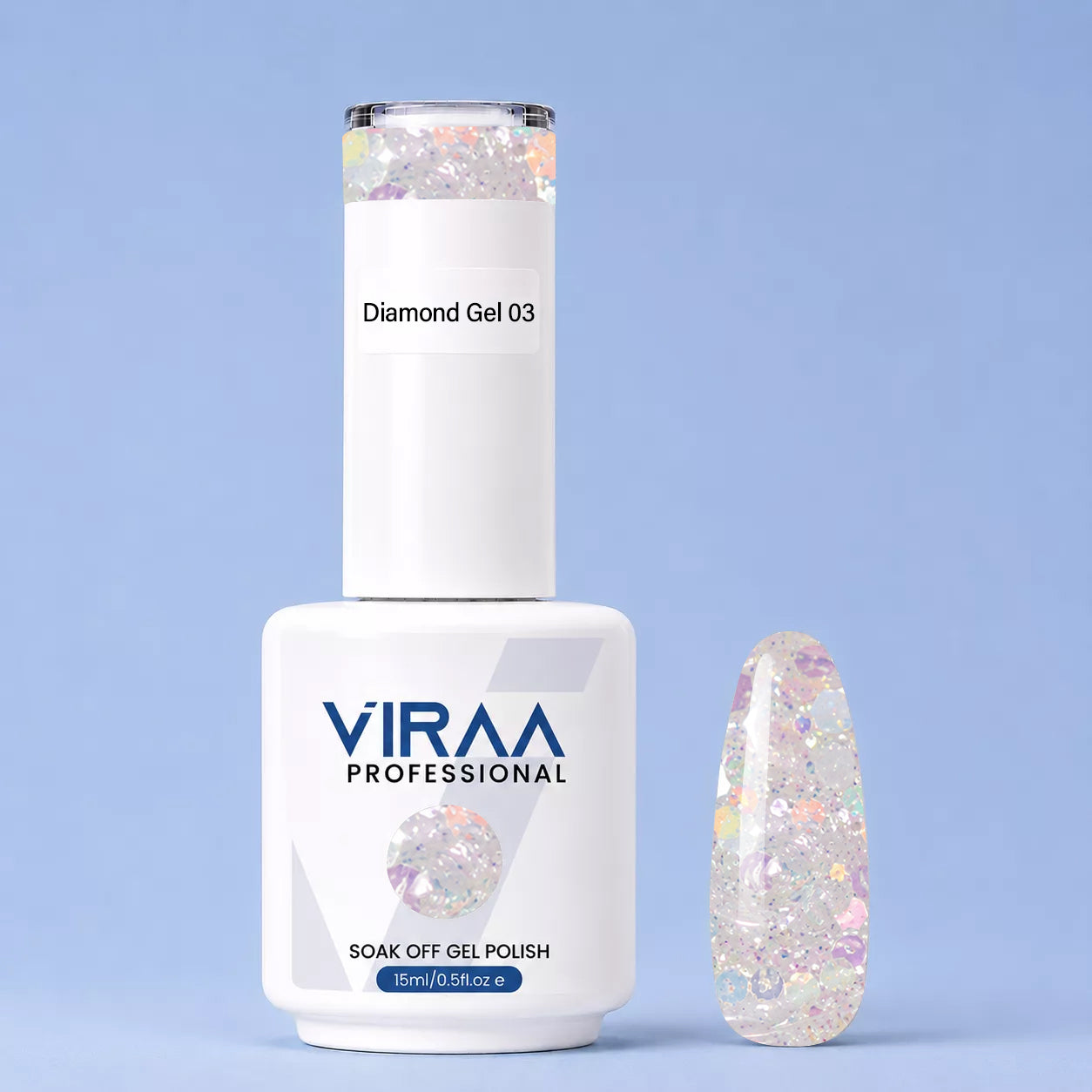 VIRAA Professional Diamond Gel  15ml in shade 03