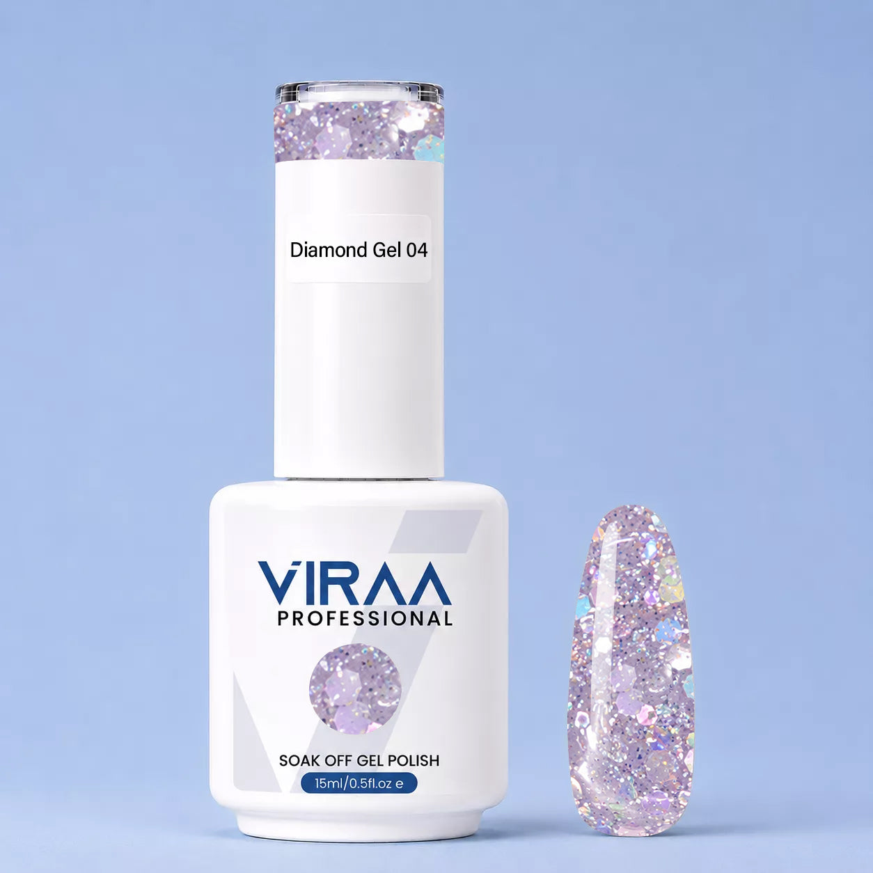 VIRAA Professional Diamond Gel  15ml in shade 04