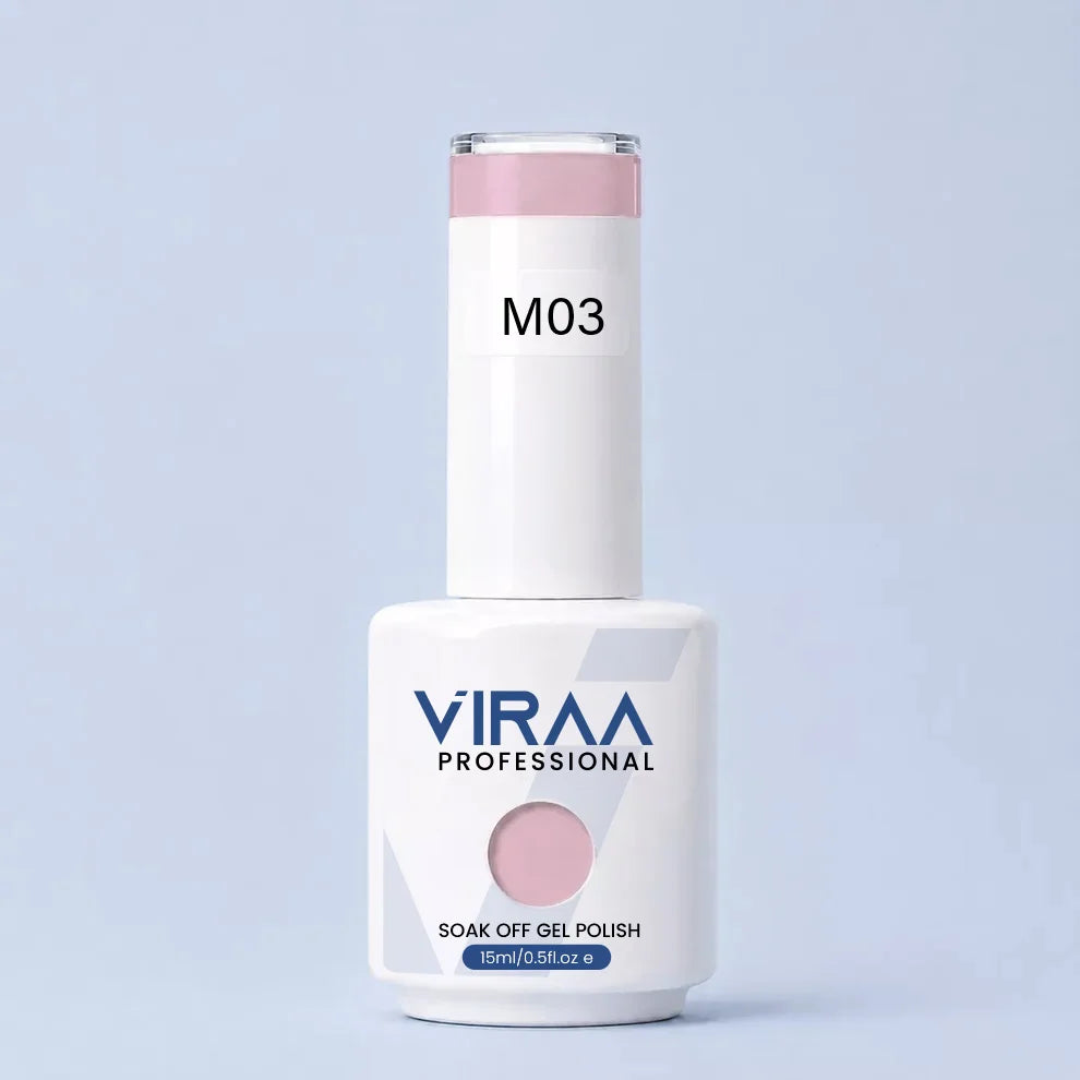 VIRAA Professional Special Shine French Gel Polish 15ml in M03
