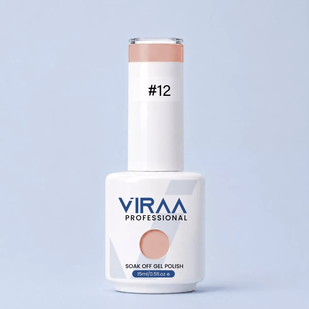 VIRAA Professional 60 Color Gel Polish 15ml in #12