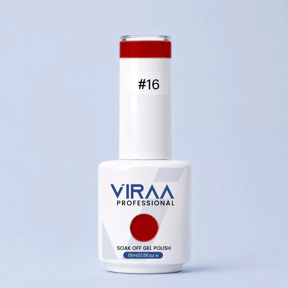 VIRAA Professional 60 Color Gel Polish 15ml in #16