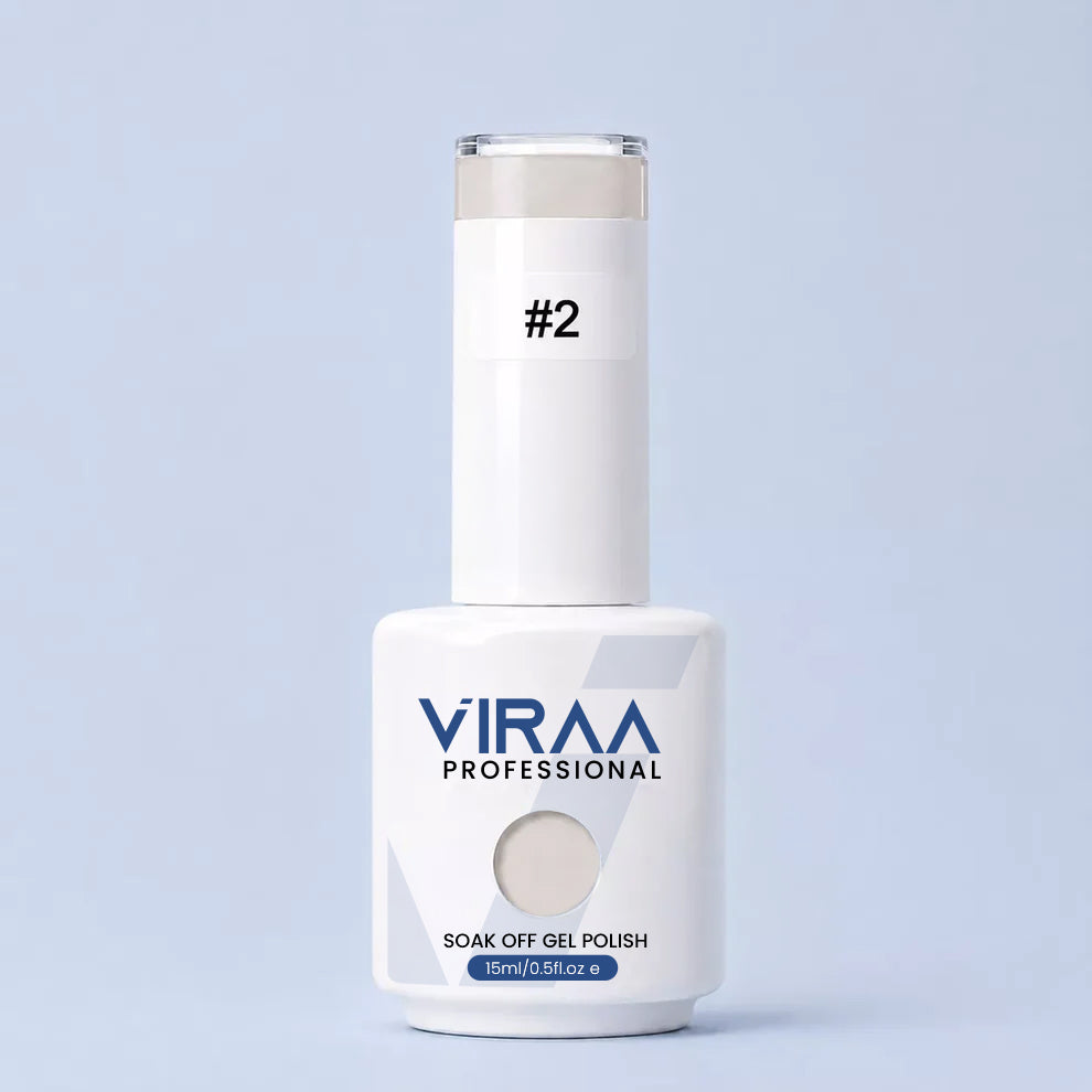 VIRAA Professional 60 Color Gel Polish 15ml in #2