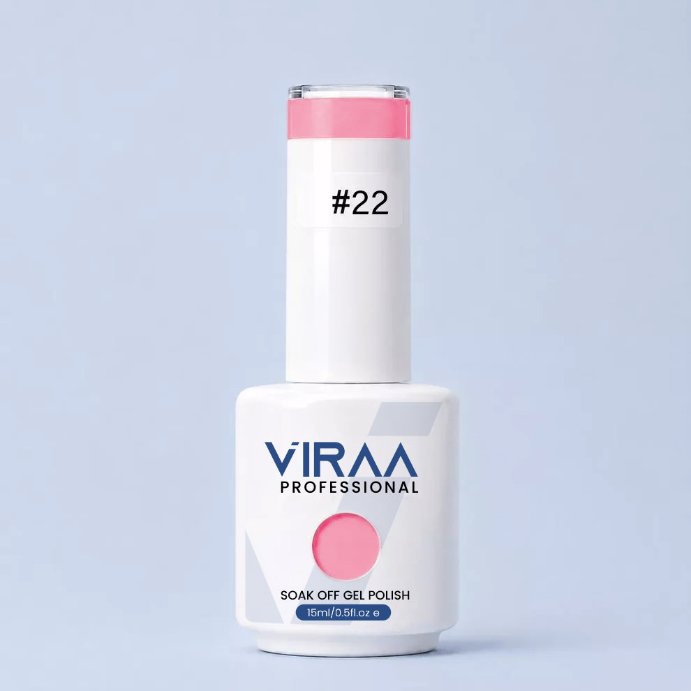 VIRAA Professional 60 Color Gel Polish 15ml in #22