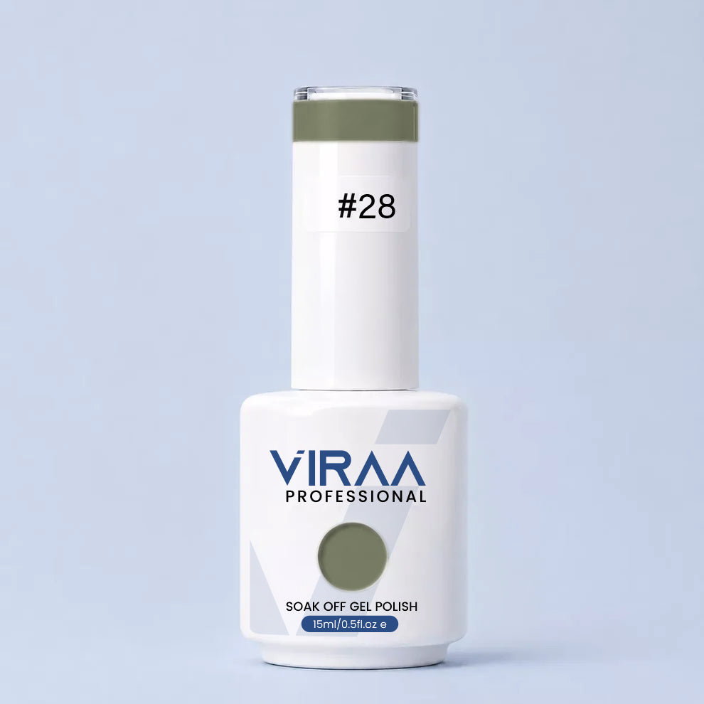 VIRAA Professional 60 Color Gel Polish 15ml in #28