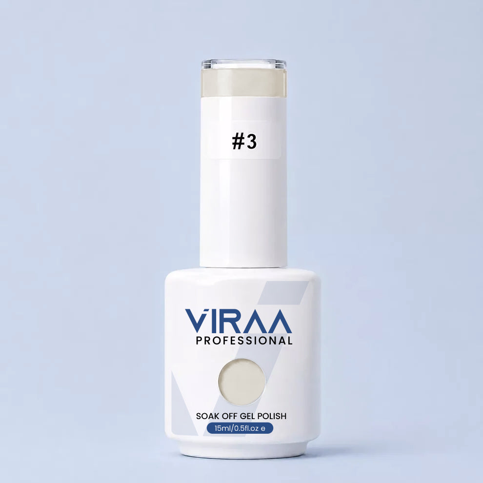VIRAA Professional 60 Color Gel Polish 15ml in #3