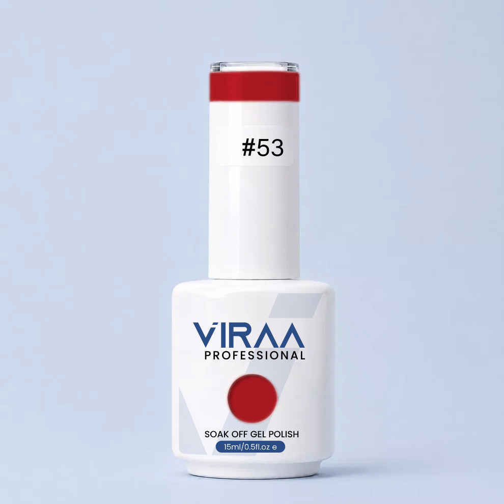 VIRAA Professional 60 Color Gel Polish 15ml in #53