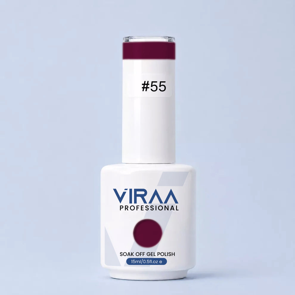 VIRAA Professional 60 Color Gel Polish 15ml in #55