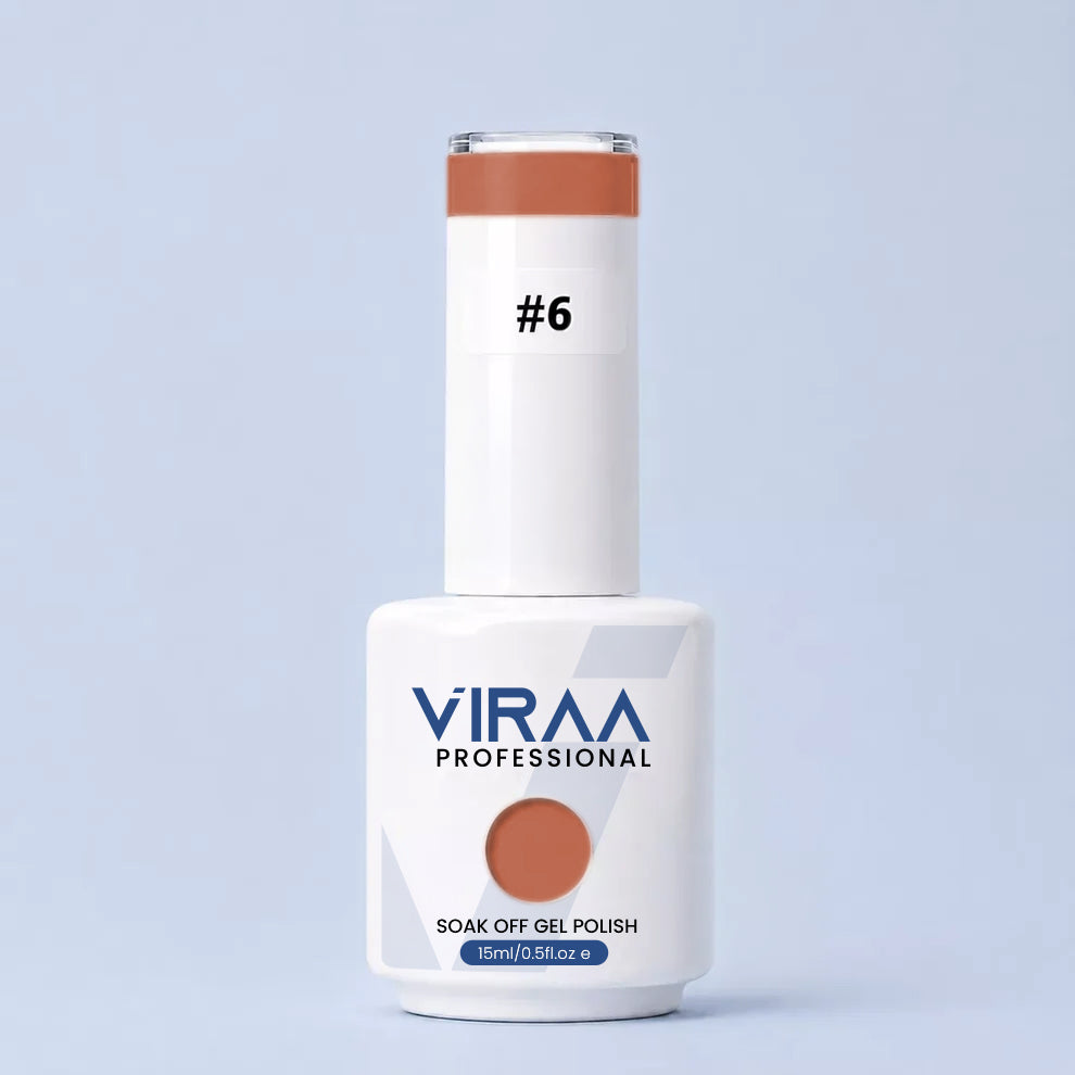 VIRAA Professional 60 Color Gel Polish 15ml in #6