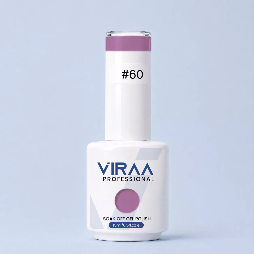 VIRAA Professional 60 Color Gel Polish 15ml in #60