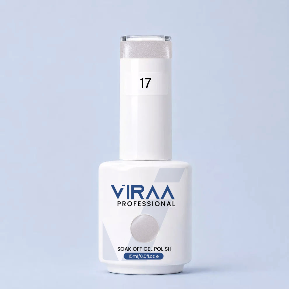 VIRAA Professional Glassy Nude Gel Collection 15ml in GN 17