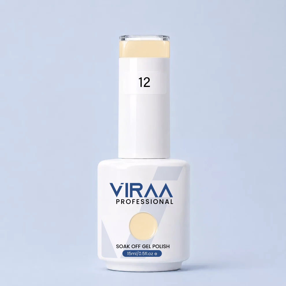VIRAA Professional Milky White Collection 15ml in shade 12