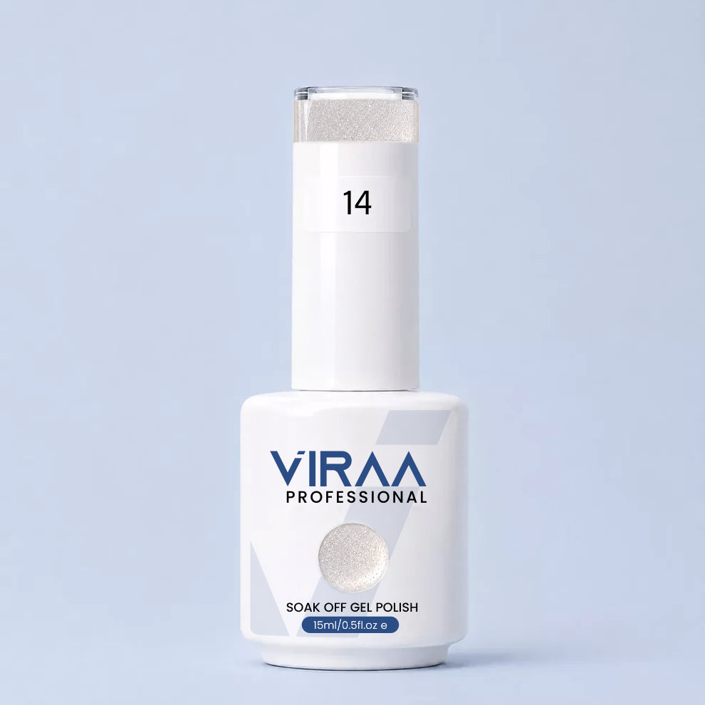 VIRAA Professional Milky White Collection 15ml in shade 14