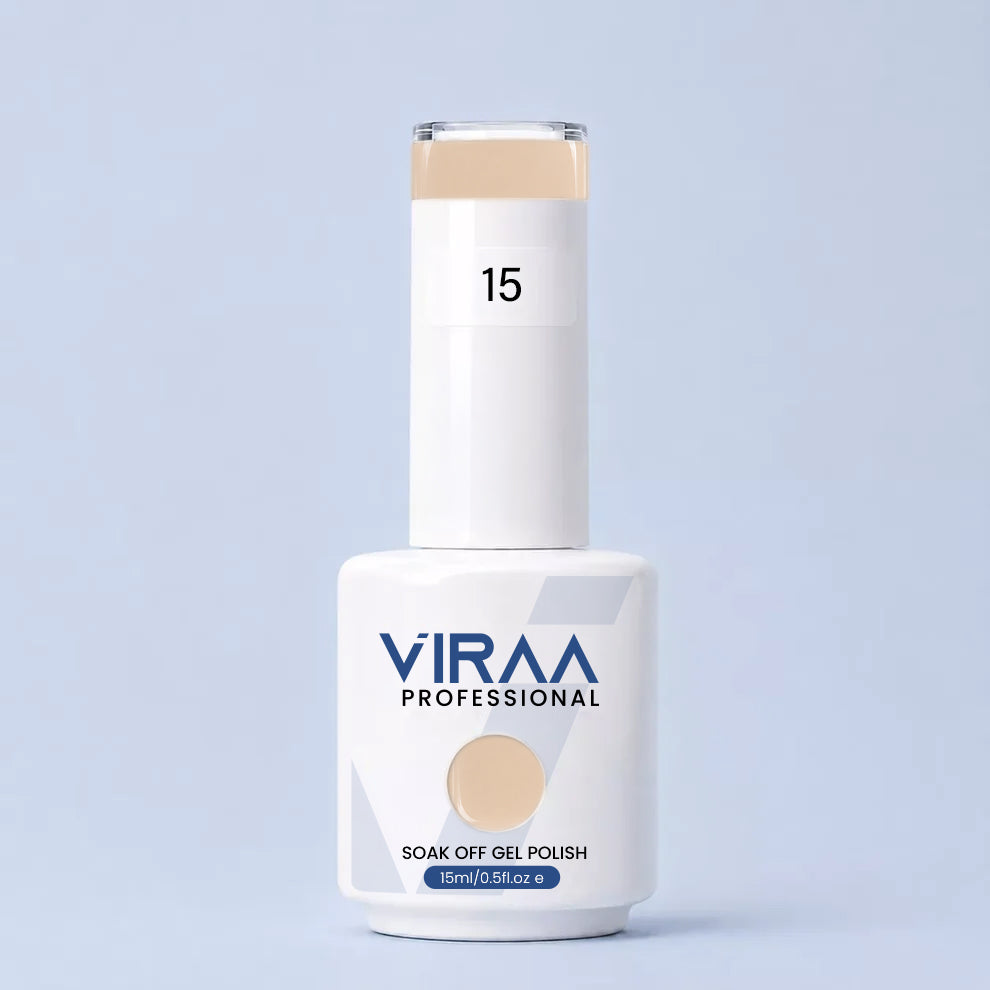VIRAA Professional Milky White Collection 15ml in shade 15