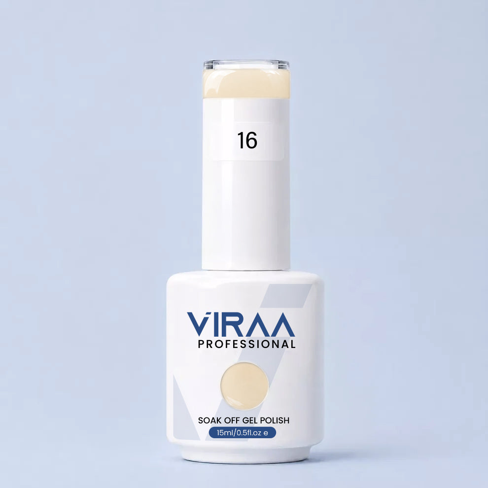 VIRAA Professional Milky White Collection 15ml in shade 16
