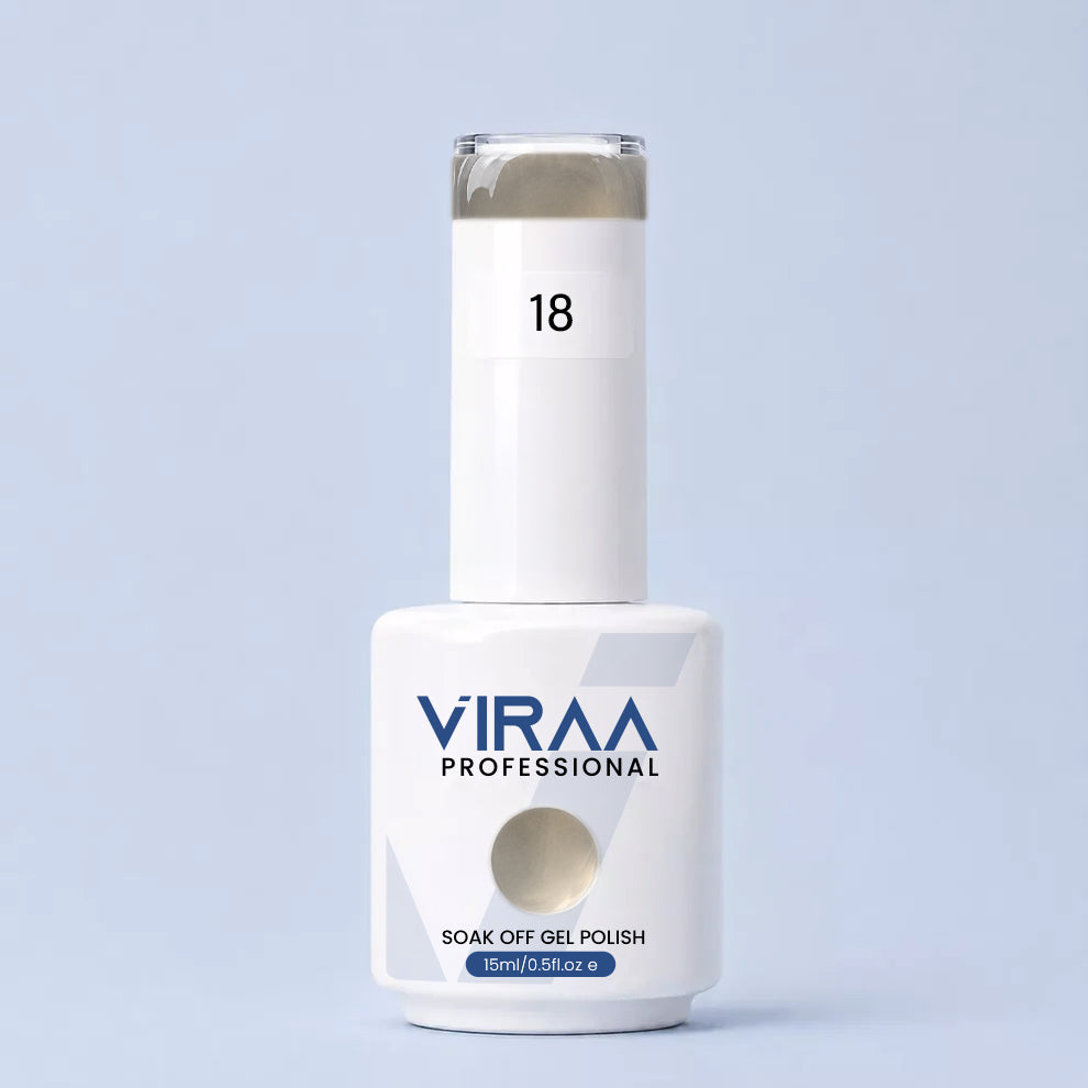 VIRAA Professional Milky White Collection 15ml in shade 18