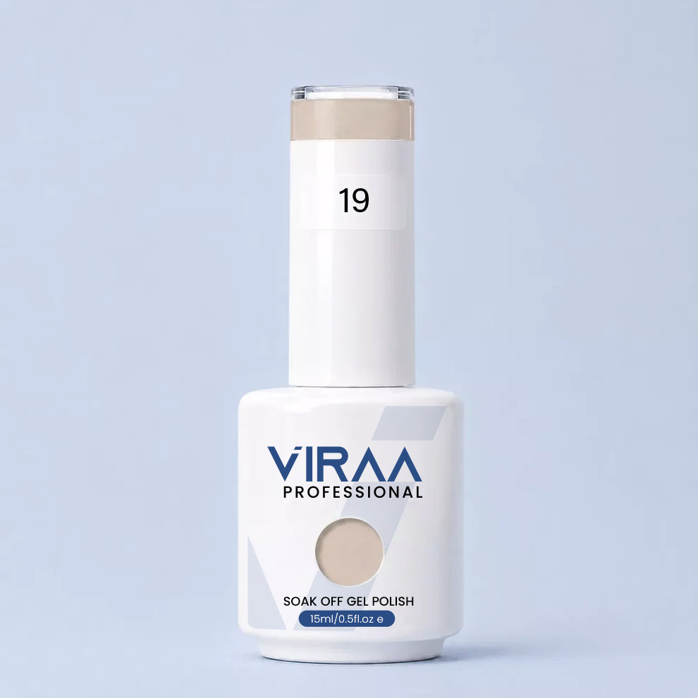 VIRAA Professional Milky White Collection 15ml in shade 19