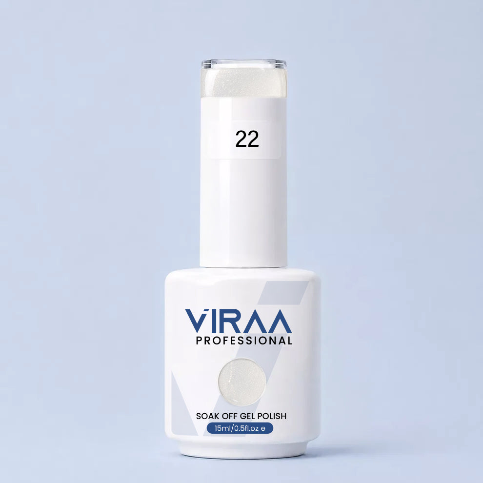 VIRAA Professional Milky White Collection 15ml in shade 22
