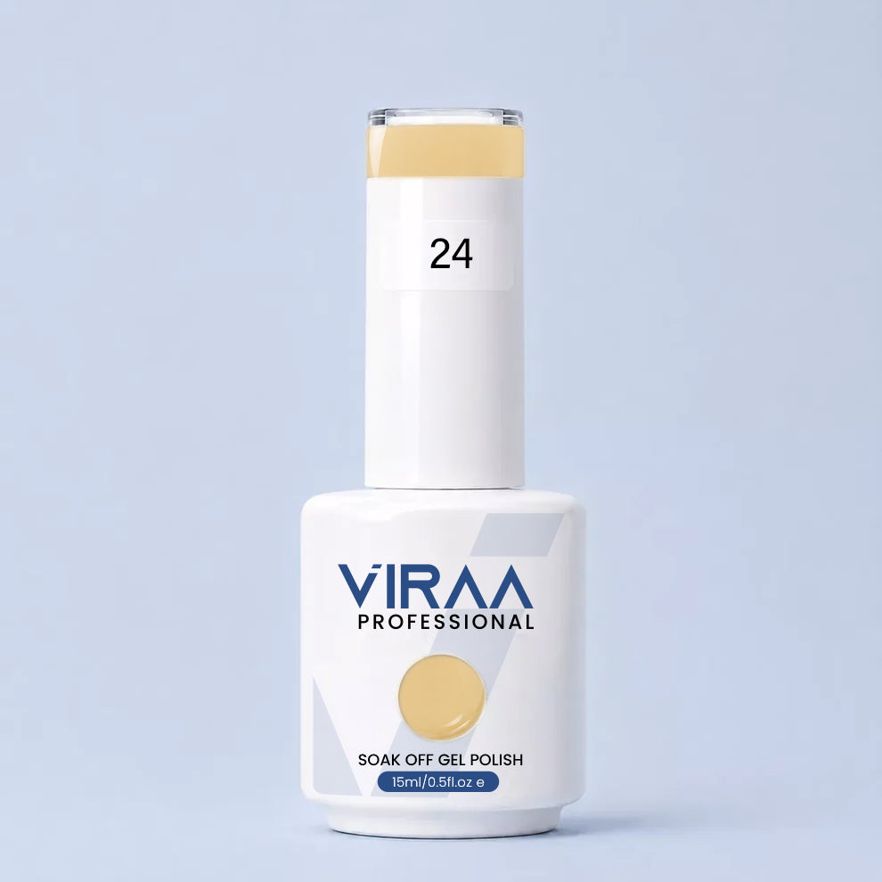 VIRAA Professional Milky White Collection 15ml in shade 24
