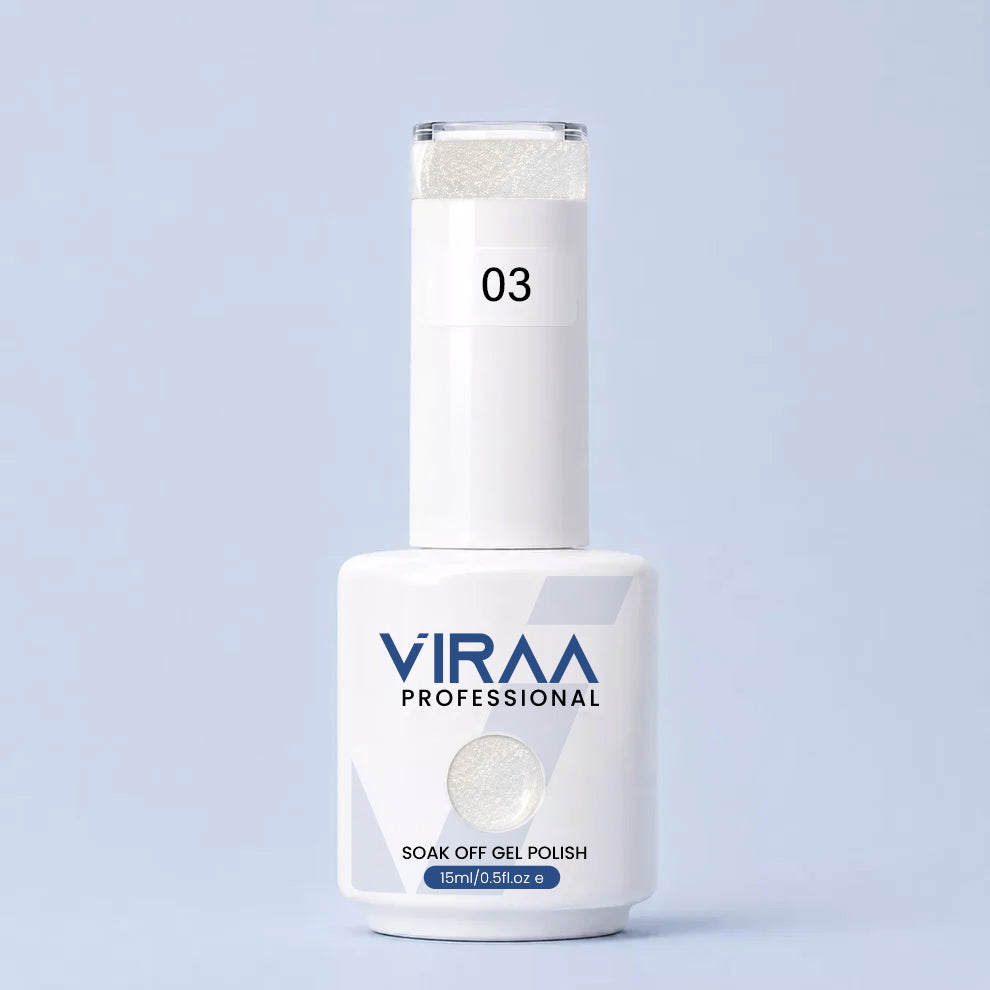VIRAA Professional Milky White Collection 15ml in shade 3