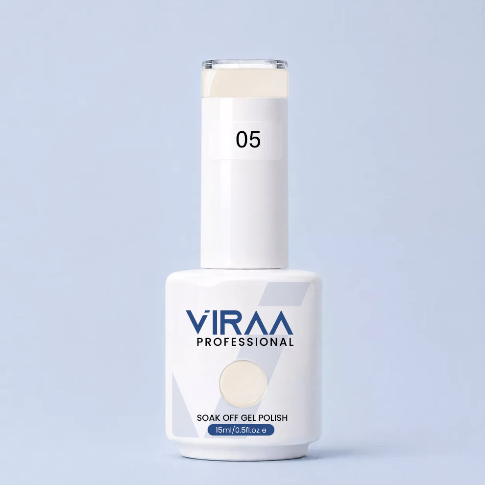 VIRAA Professional Milky White Collection 15ml in shade 5