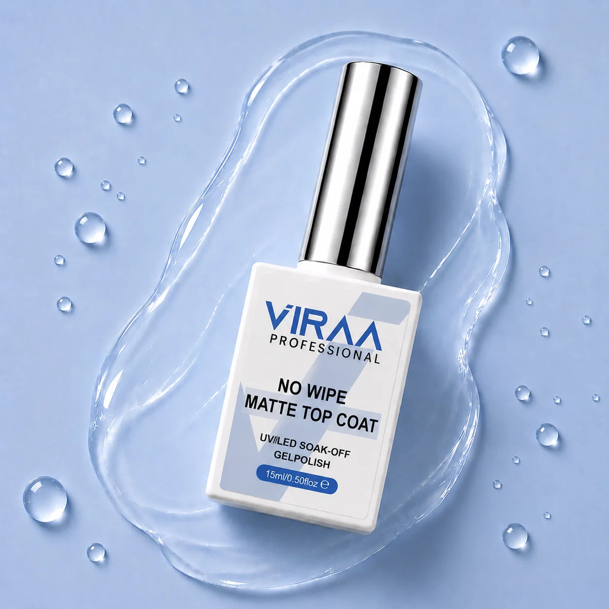 VIRAA Professional No Wipe Matte Top Coat