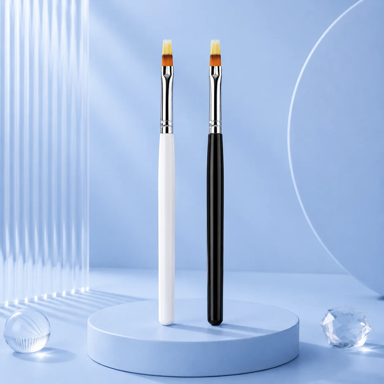 VIRAA Professional 1-Piece Ombre Nail Art Brush