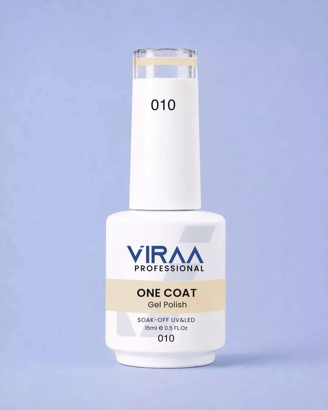 VIRAA Professional 128 Color One Coat Gel Polish 15ml in shade 10