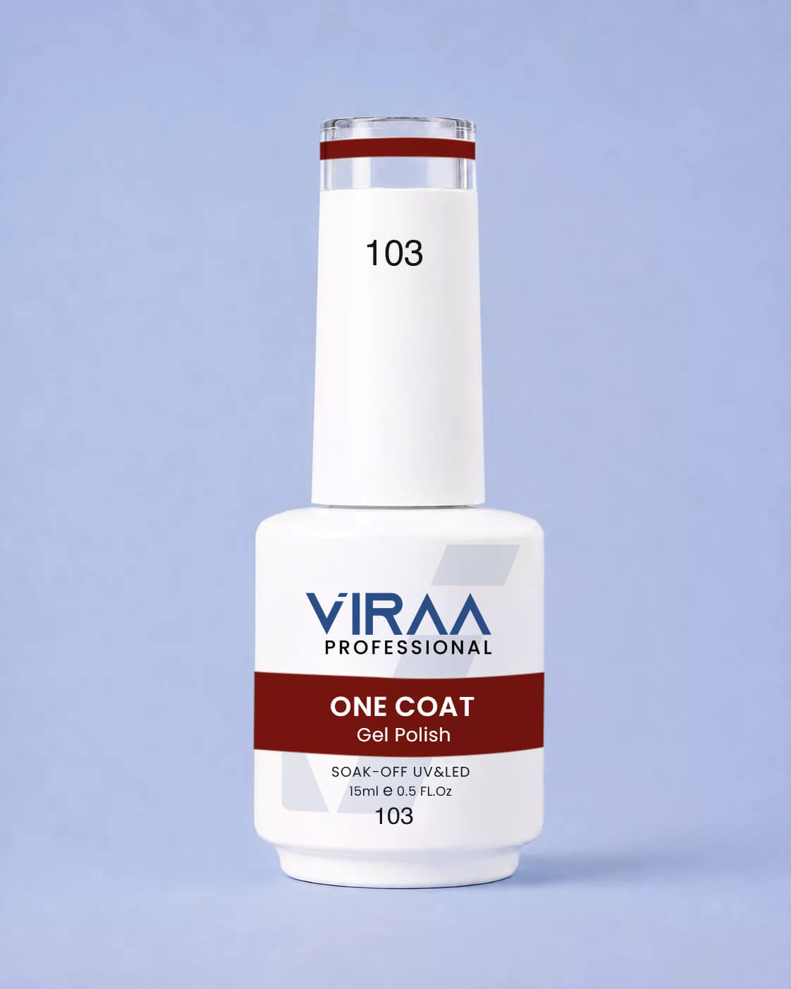 VIRAA Professional 128 Color One Coat Gel Polish 15ml in shade 103