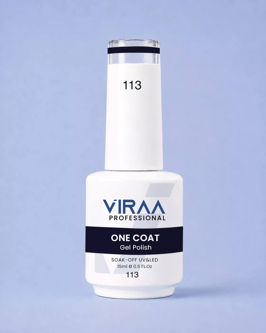VIRAA Professional 128 Color One Coat Gel Polish 15ml in shade 113