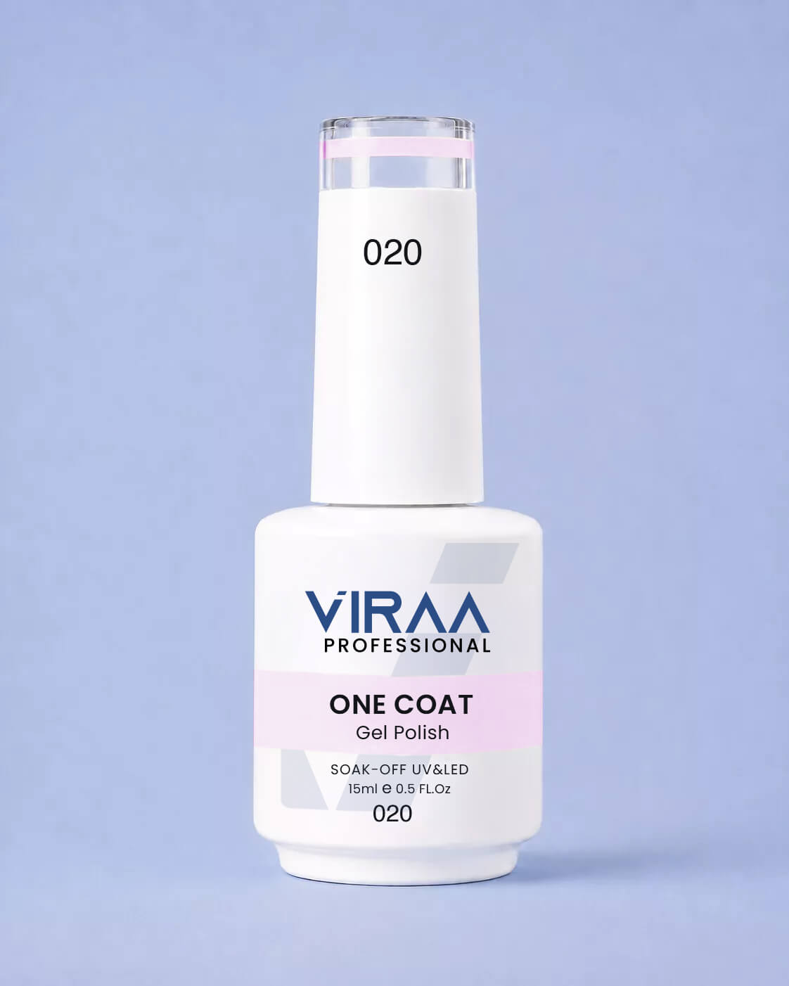 VIRAA Professional 128 Color One Coat Gel Polish 15ml in shade 20