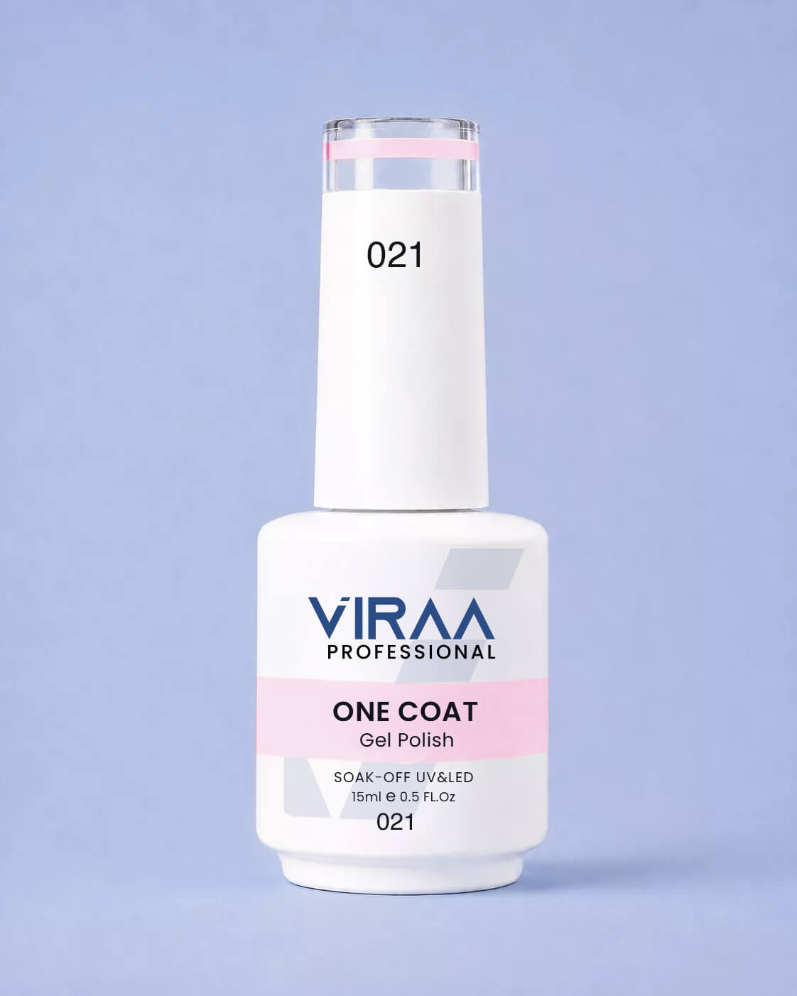 VIRAA Professional 128 Color One Coat Gel Polish 15ml in shade 21