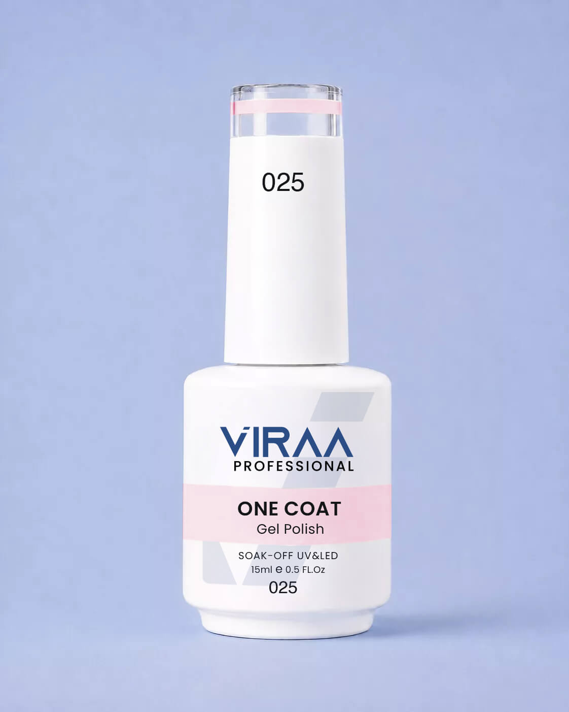VIRAA Professional 128 Color One Coat Gel Polish 15ml in shade 25