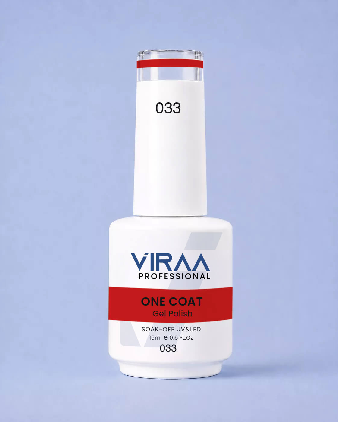 VIRAA Professional 128 Color One Coat Gel Polish 15ml in shade 33