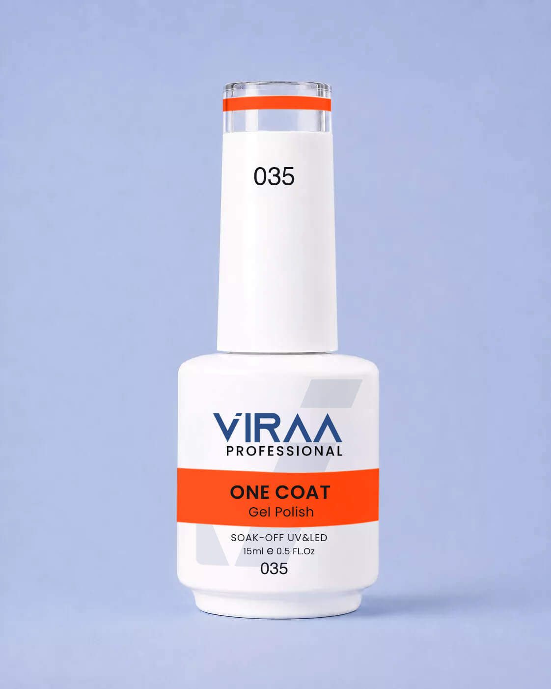 VIRAA Professional 128 Color One Coat Gel Polish 15ml in shade 35
