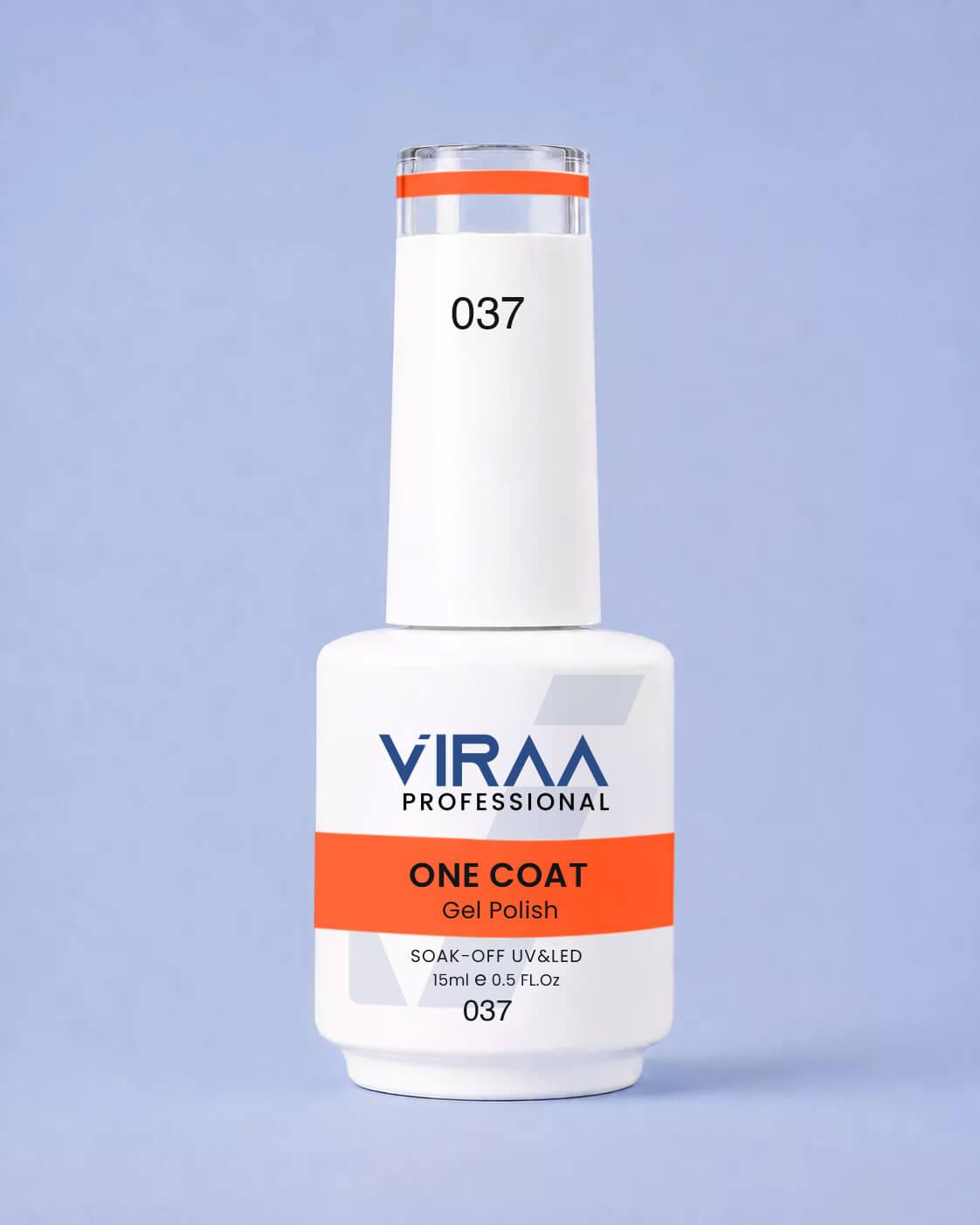 VIRAA Professional 128 Color One Coat Gel Polish 15ml in shade 37