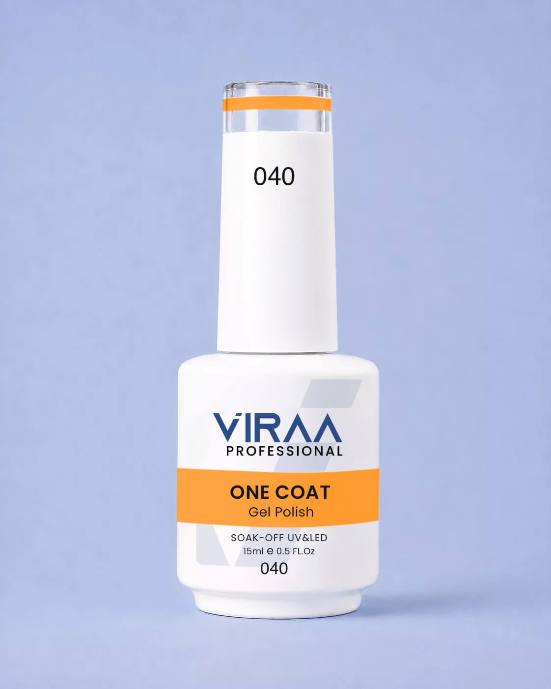 VIRAA Professional 128 Color One Coat Gel Polish 15ml in shade 40