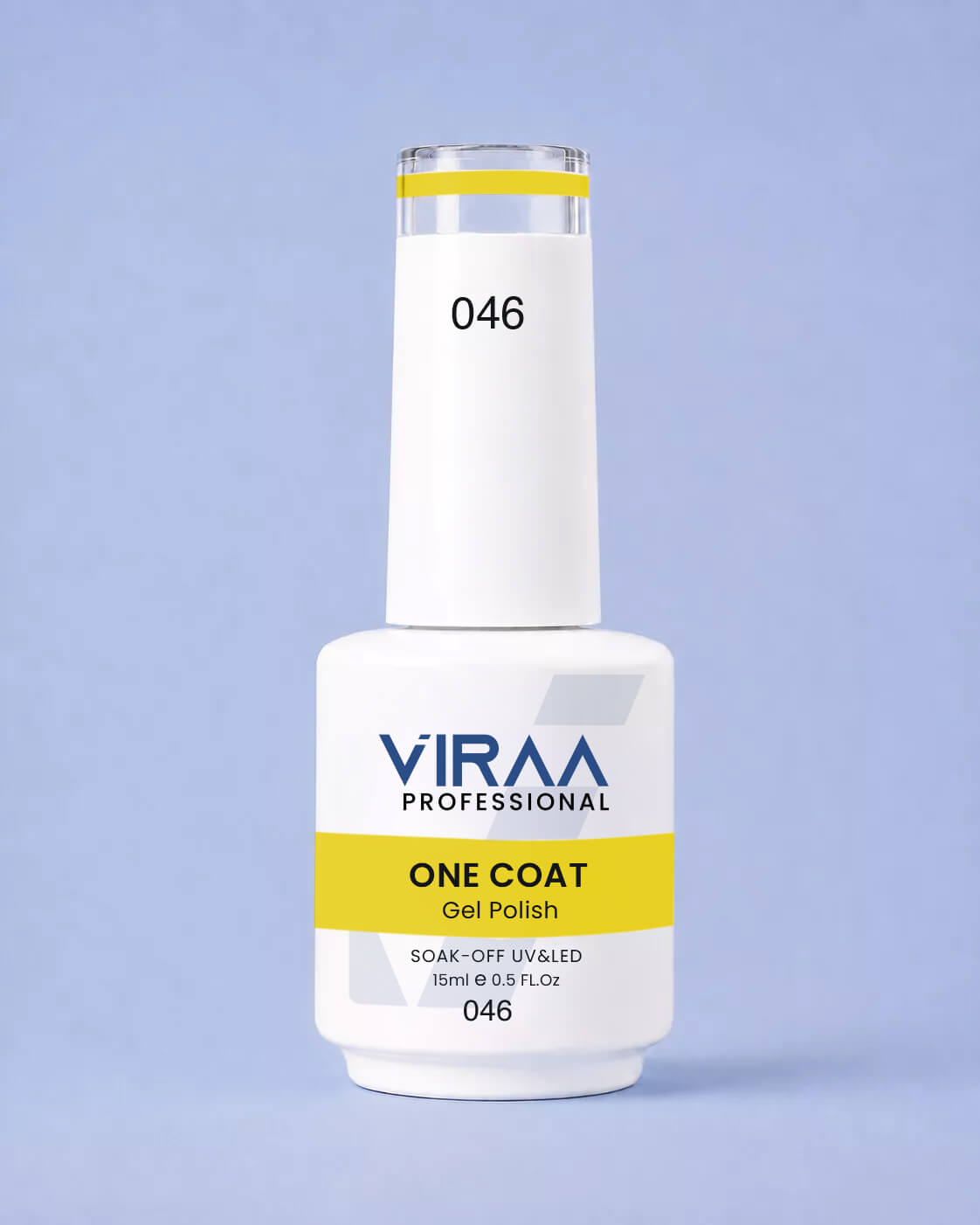 VIRAA Professional 128 Color One Coat Gel Polish 15ml in shade 46