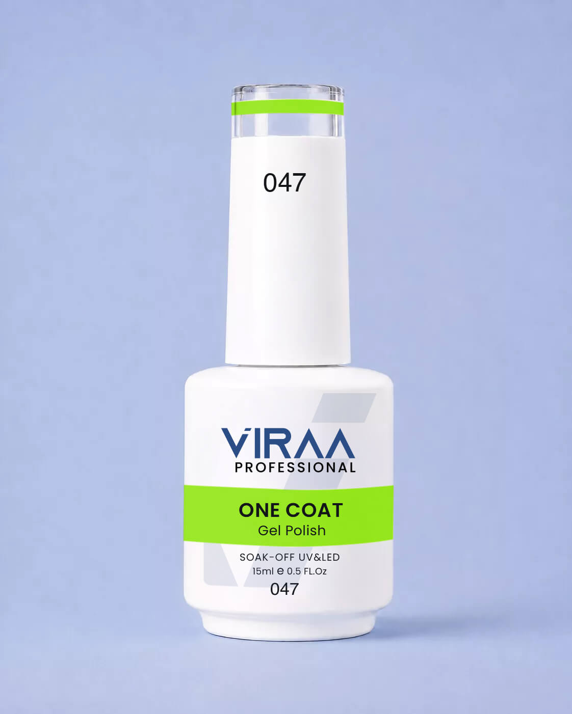 VIRAA Professional 128 Color One Coat Gel Polish 15ml in shade 47