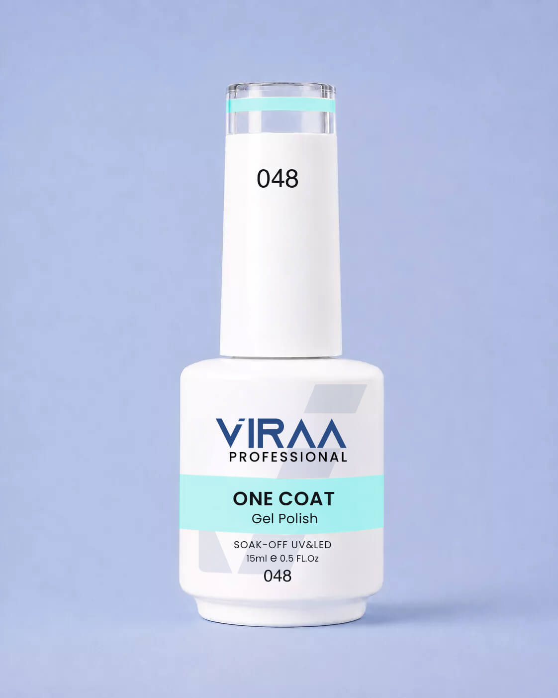 VIRAA Professional 128 Color One Coat Gel Polish 15ml in shade 48