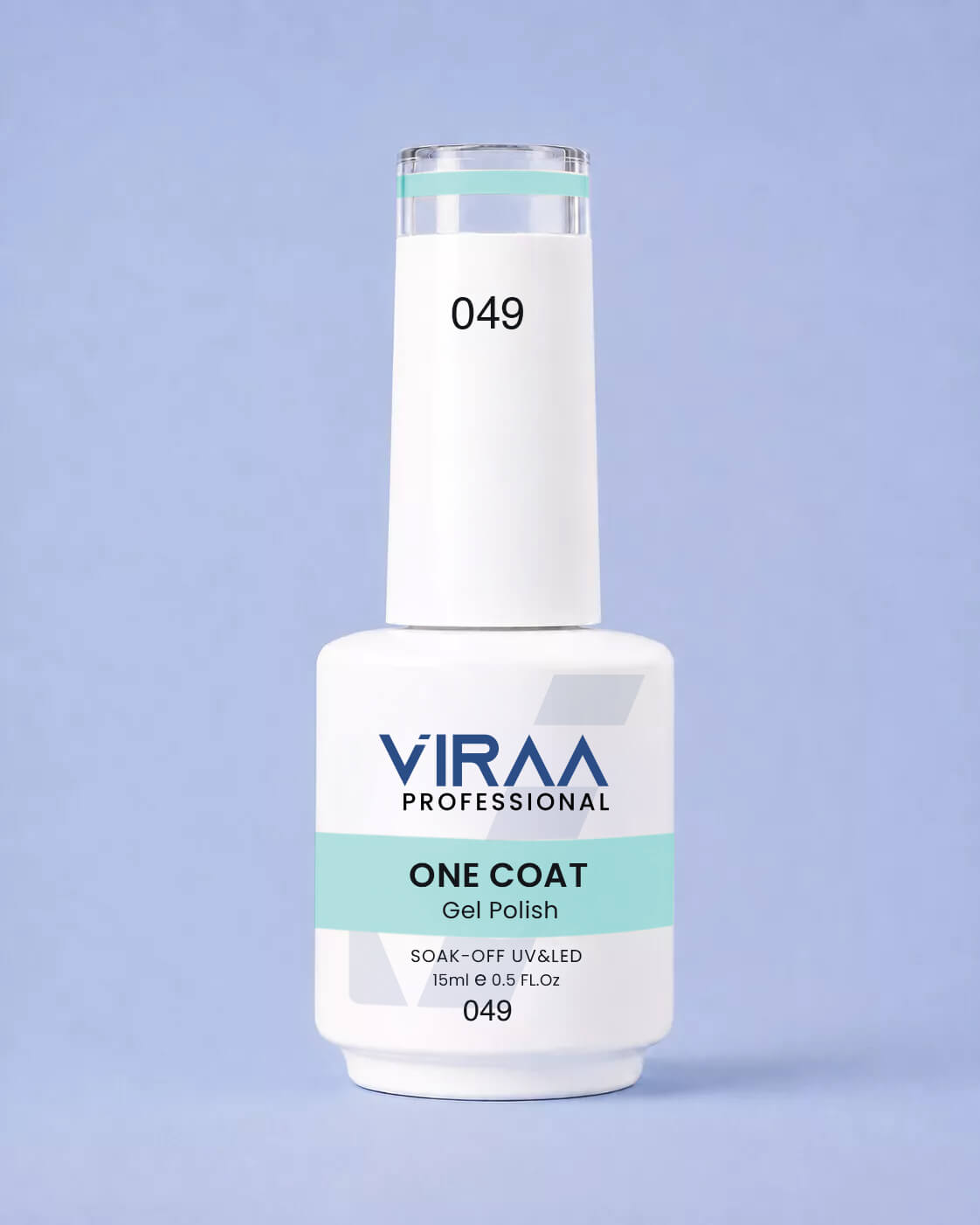 VIRAA Professional 128 Color One Coat Gel Polish 15ml in shade 49
