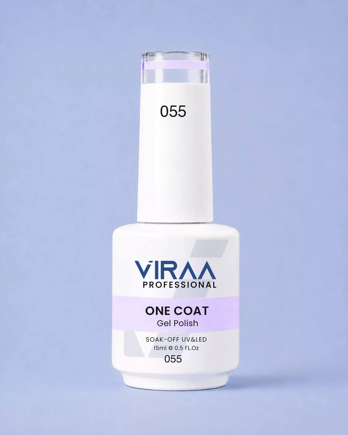 VIRAA Professional 128 Color One Coat Gel Polish 15ml in shade 55